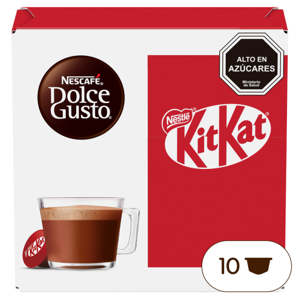 Front view of KitKat ® Hot Cocoa box