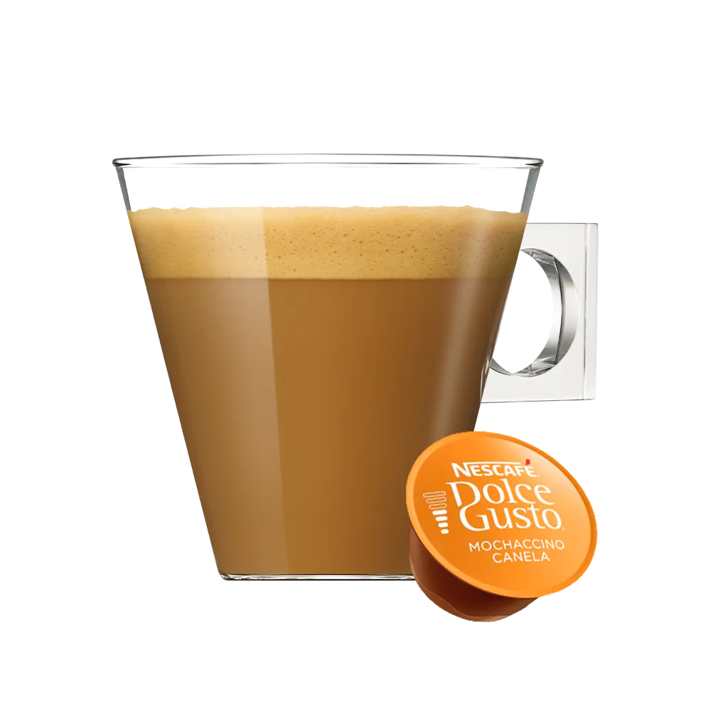 CAFÉ NESCAFE DOLCE GUSTO MOCHACCINO CANELA 16 CÁPSULAS . Superseis Online