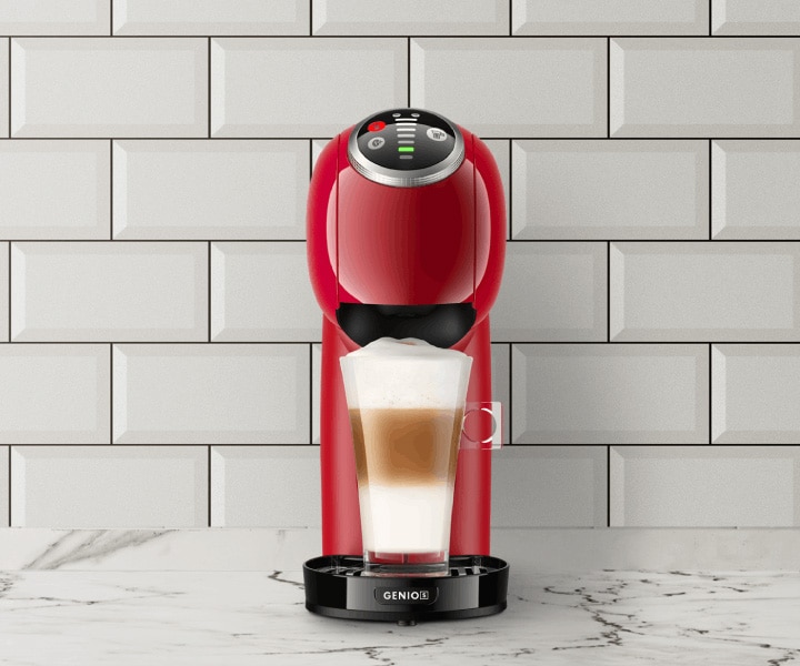 Primer plano Genio S Plus - Red Máquina de Café NESCAFÉ® Dolce Gusto®